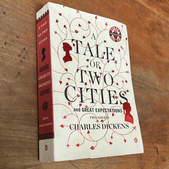 A Tale of Two Cities and Great Expectations Book - WATER DAMAGED Charles Dickens - Picture 2 of 16